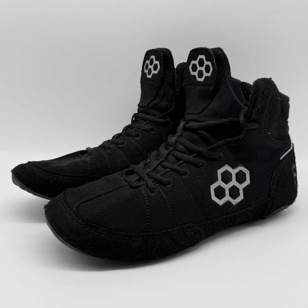 Rudis Colt Wrestling Shoes Mens 9 Blackout High Top Training Sneakers RUDNC1006